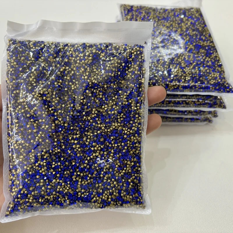 Wholesale Diamond Pointed Bottom Water Crystal DIY Shoes & Clothing Nail Decoration Loose Rhinestones for Wholesale