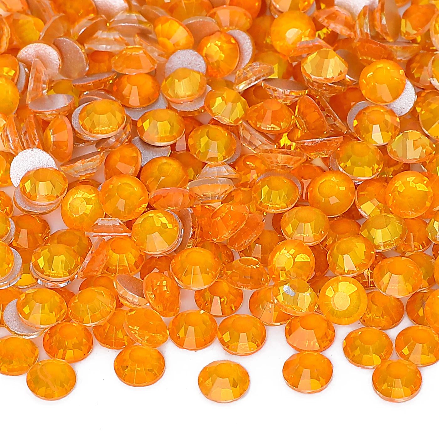 Flashing Colors New Design Wholesale Rhinestone Non Hotfix Flat Back Crystal Glass  for DIY Nail Clothing