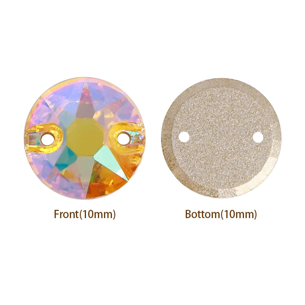 QIYI Factory Direct Wholesale Top Quality Durable Innovative Design Luxury Minimalist Versatile XIRIUS Sew-on Stone for DIY