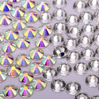 Wholesale Crystal Rhinestone Black Flatback Rhinestones SS3-SS34 Non Hotfix Strass Glue on Nail Art Decoration