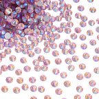 Factory Wholesale Big Bag Non Hotfix Rhinestones SS6-SS30 Glass Crystal Flatback Regular Cut Rhinestones for Nails Art