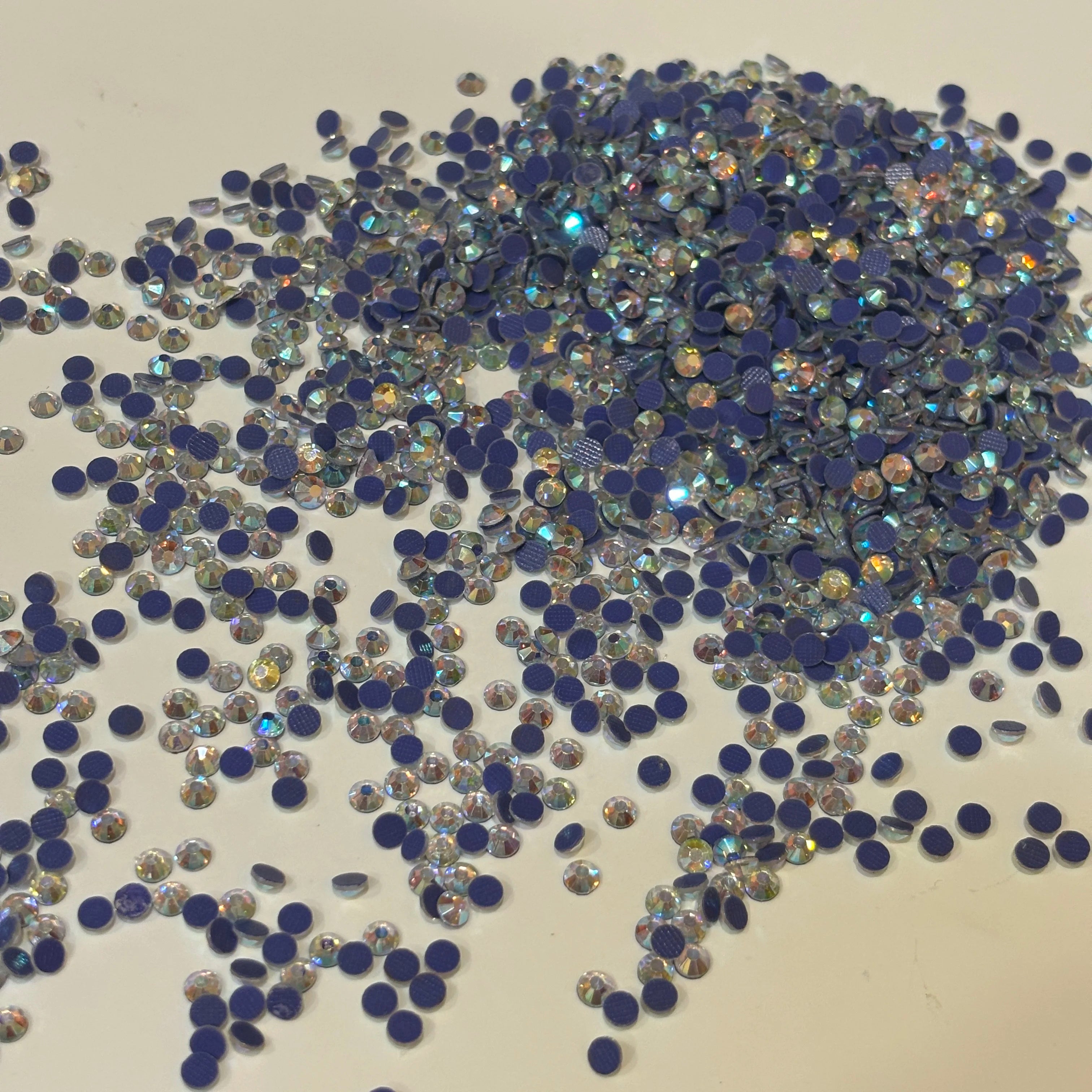 Hot-Fix AB Color Crystal Rhinestones for Wedding Dresses Shoes for Bulk Purchasing Flatback Rhinestone