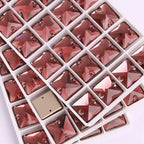 QIYI 3240 High Quality K9 Glass Crystal Rhinestones Glass Beads Triangle Sew-on Crystal Stones for Wedding Dress Bags Shoes