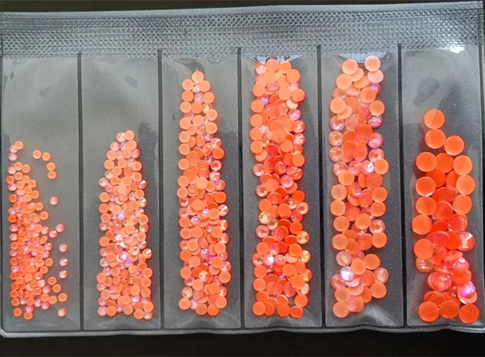 Customized Night Bling Rhinestone Fluorescent Flat Bottomed Drill Diy Nail Art Rhinestone