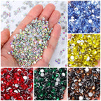 2058 High Quality Hotselling Blingbling Crystal AB Flatback Rhinestone in Bulk Nail Art Decoration