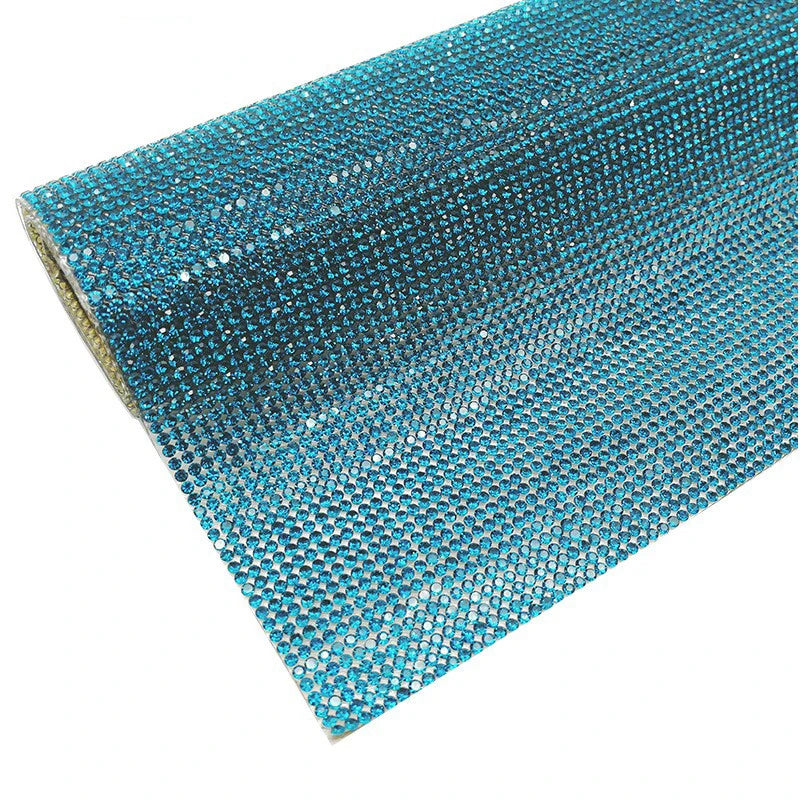 SS6 Hot Sales Custom Bling Bling Rhinestone Mesh Glass Crystal 2MM Hot Fix Rhinestone Sticker Rhinestones for Car