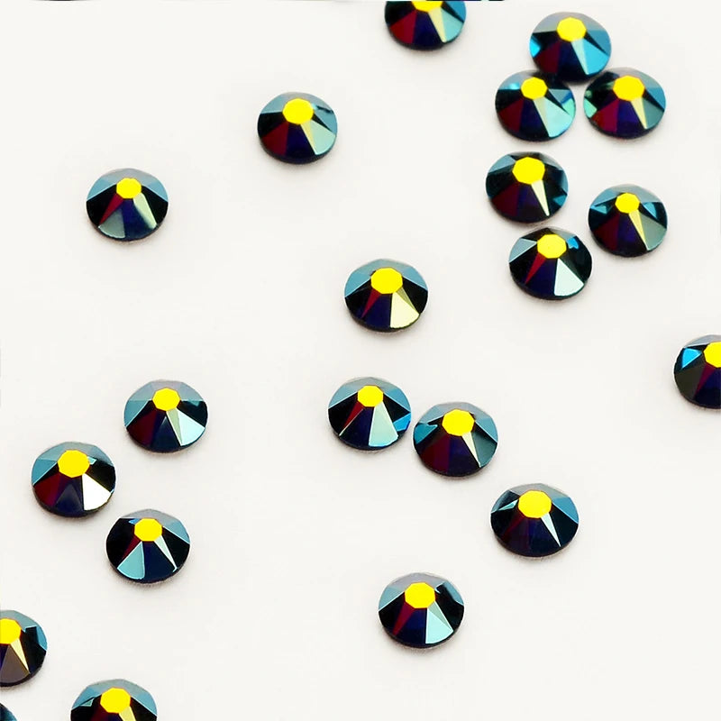 High Quality Big Pack 16 Cut Facets Rhinestone 14400 PCS Crystal AB Non Hot Fix Flatback Rhinestones for Dress