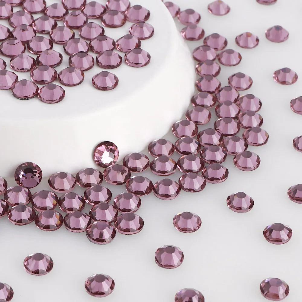 Factory Rhinestones Hotfix Nail Art Crystal Rhinestone Flat Back Bulk for Top Decoration Accessories