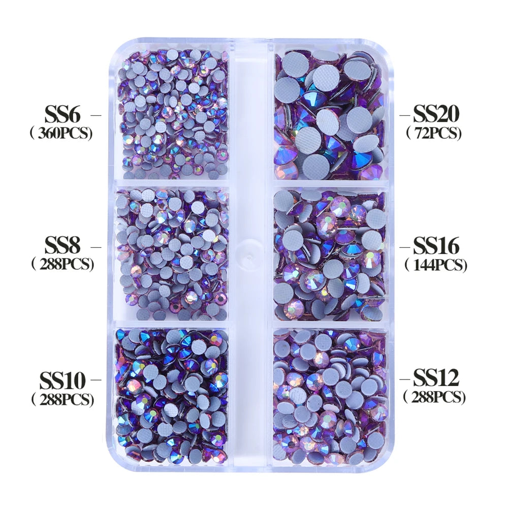 Hot Selling Factory Price Glass Iron on Rhinestone Crystal Rhinestones Hotfix for Stones and Crystals for Clothes