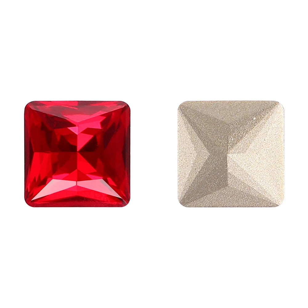 New Arrival Qiyi Brand High Quality Grade AAAAAA K9 Glass Point Back Rhinestone 12 Facets Eco-friendly Materials Factory