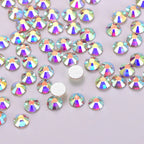 QIYI Wholesale SS4 Nail Art Crystal Rhinestones Bulk Glass Rhinestones Flat Back Non Hotfix Loose Gemstone for Rhinestone Hoodie
