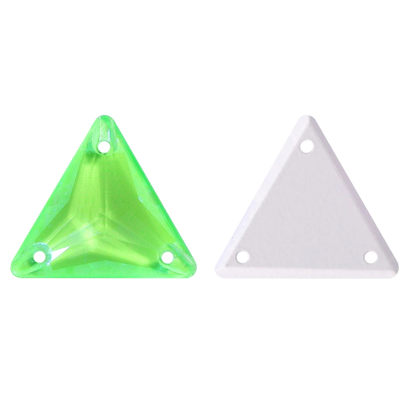Triangle 12mm 16mm 22mm 80+Colors Sew on Rhinestones 3270  Flat Back Bling Bling Diamond Stone for Fashion Jewelry Clothes