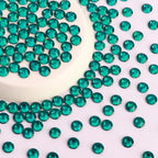 Crystal Wholesale Supplier SS3-SS50 Glass Flatback Rhinestones Non Hotfix Glitter Diamond Stone for Nail Art