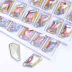 2024 New Product Explosion Factory Direct Wholesale Hot Selling Innovative Design Minimalist Versatile Sew Glass Rhinestones