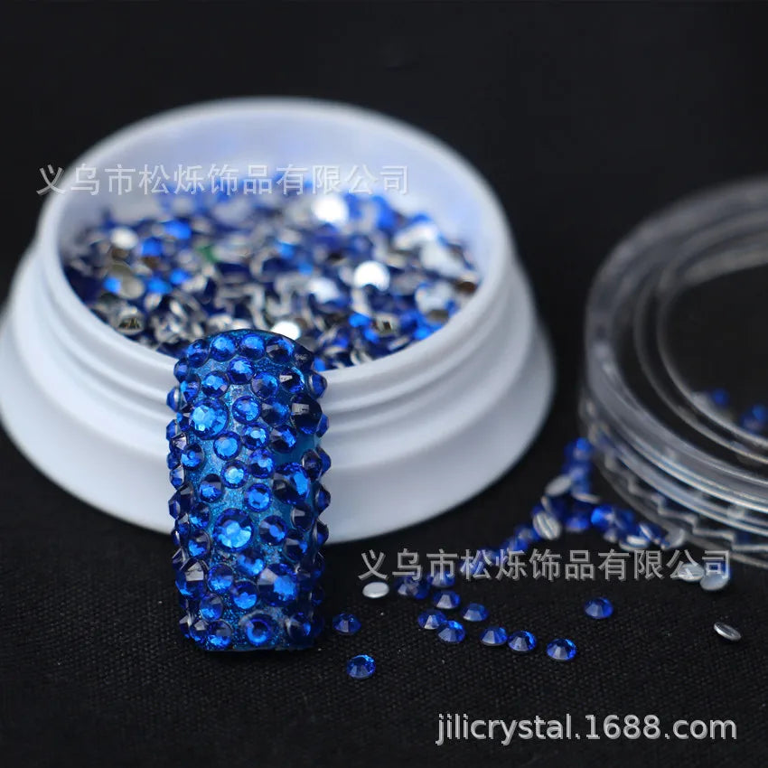 High Quality Bulk Flat Back Resin Rhinestones Flat Bottomed Rhinestone for Clothing Craft & Accessories Decoration Wholesale