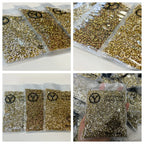 SS4.5 Golden Shadow Rhinestone Wholesale Point Back Glass Crystal Nail Art DIY Garment Accessories Rhinestone