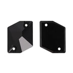 3265 Cosmic Shape 10*12mm/11*14mm/13*17mm/17*21mm Top Quality Durable Innovative Design Clear Glass Sew-on Rhinestones for DIY