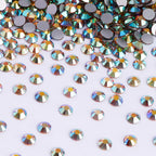 Wholesale Customize Morning Glory Crystal Rhinestones Flatback Nail Charms Diamond Glass Rhinestones Flat Back for Jewelry