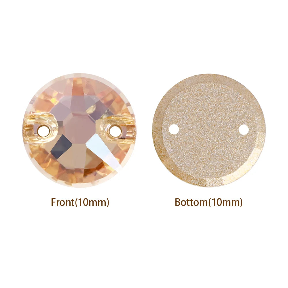 QIYI Factory Direct Wholesale Top Quality Durable Innovative Design Luxury Minimalist Versatile XIRIUS Sew-on Stone for DIY
