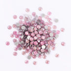 QIYI Silver Back Mocha  Crystal Rhinestones Glass Flat Back Non Hot Fix Crystal AB Rhinestones in Bulk 1201-1209