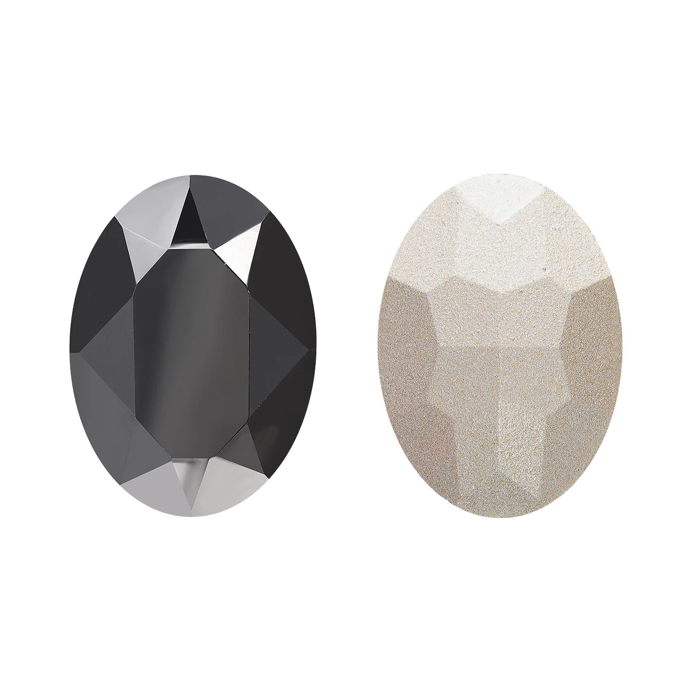 QIYI 2024  New Arrival Effect Factory Direct Wholesale Inviromental Friendly Oval Shape K9 Glass Stone for Clothing  Decoration