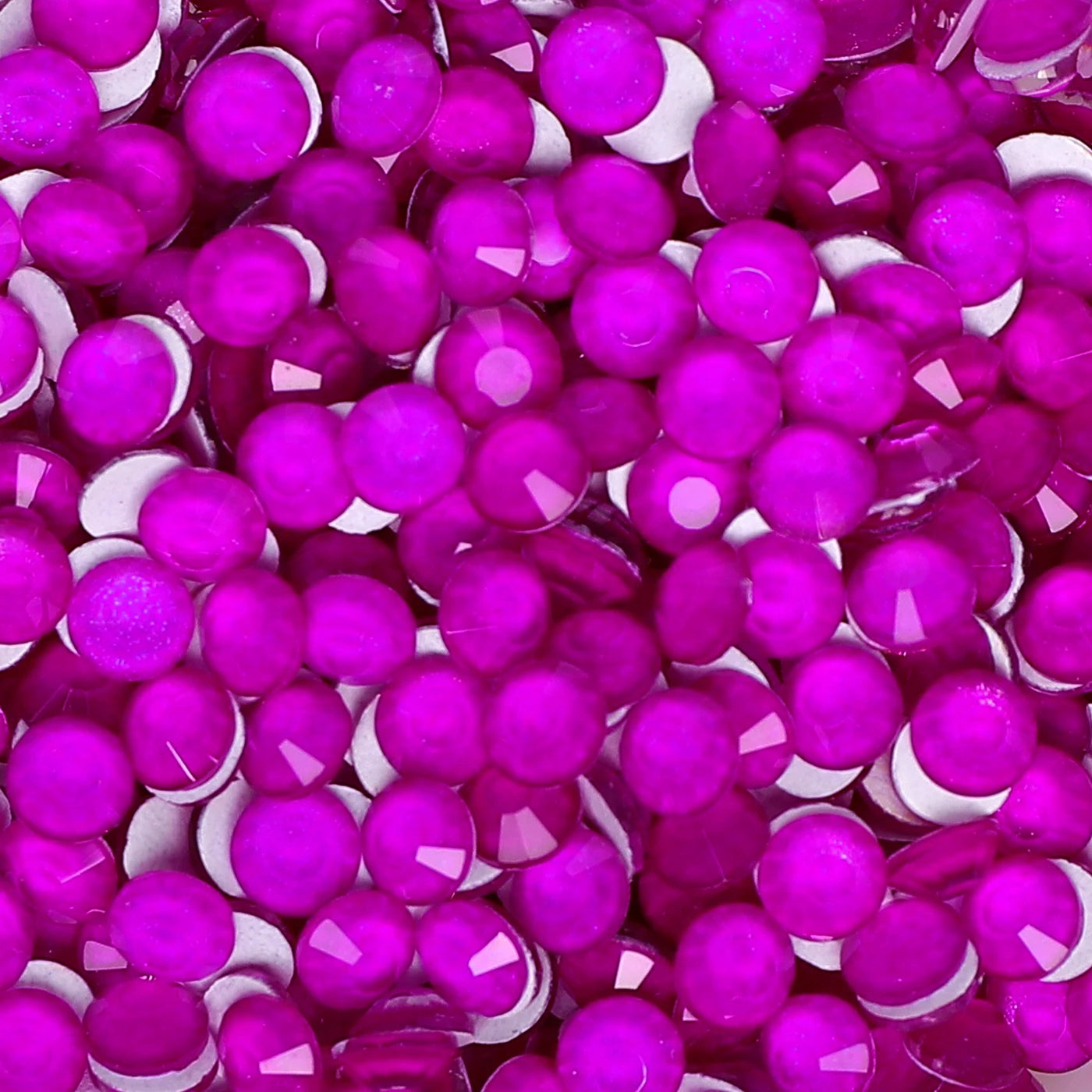 QIYI Factory Direct Wholesale Neon Color SS6-SS30 Flat Back Non Hotfix Glitter Diamond Stone Bulk Rhinestones for Nail Charms