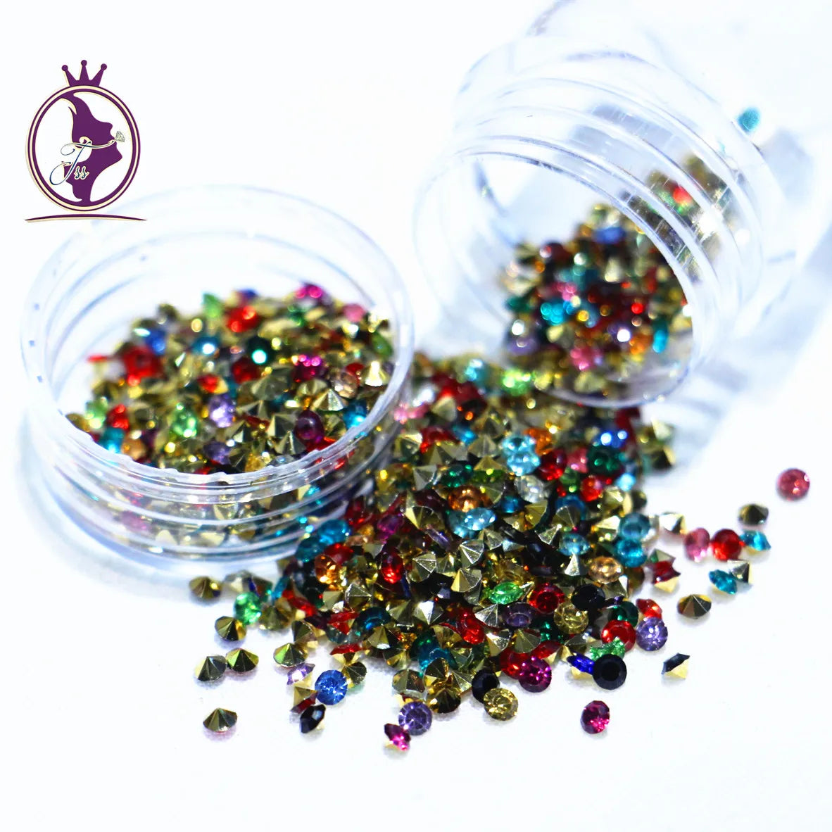 Wholesale 3mm Resin Diamond Rhinestones Point-Bottom Diamond Clothing Processing Accessories DIY Materials Crystal