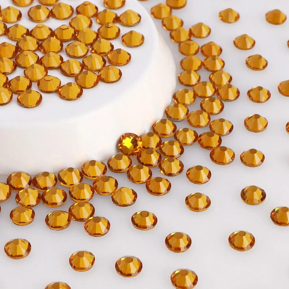 Factory Rhinestones Hotfix Nail Art Crystal Rhinestone Flat Back Bulk for Top Decoration Accessories