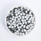 Wholesale White Porcelain Hot Fix Glass Rhinestone High Quality FlatBack Rhinestones SS4-SS30 for Garments and Art Decoration