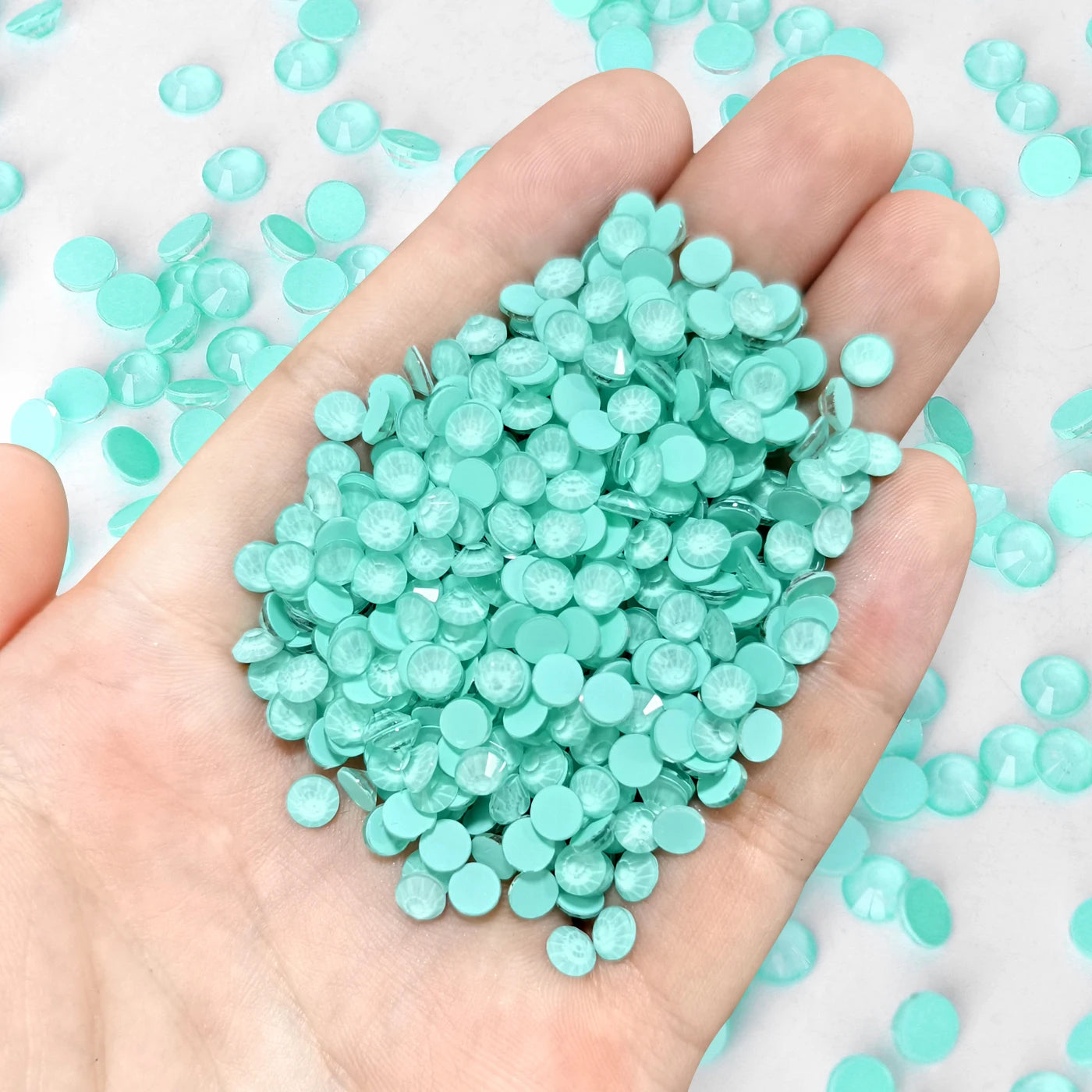 New Colors Wholesale Rhinestone Non Hotfix  Flat Back Crystal  Glass Rhinestones for DIY Nail Clothing
