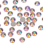 Customized Rhinestone Supplier Glass Crystals Nail Art Rhinestones SS10 Non Hot Fix Diamond AB Rhinestone Bling for Garment Nail