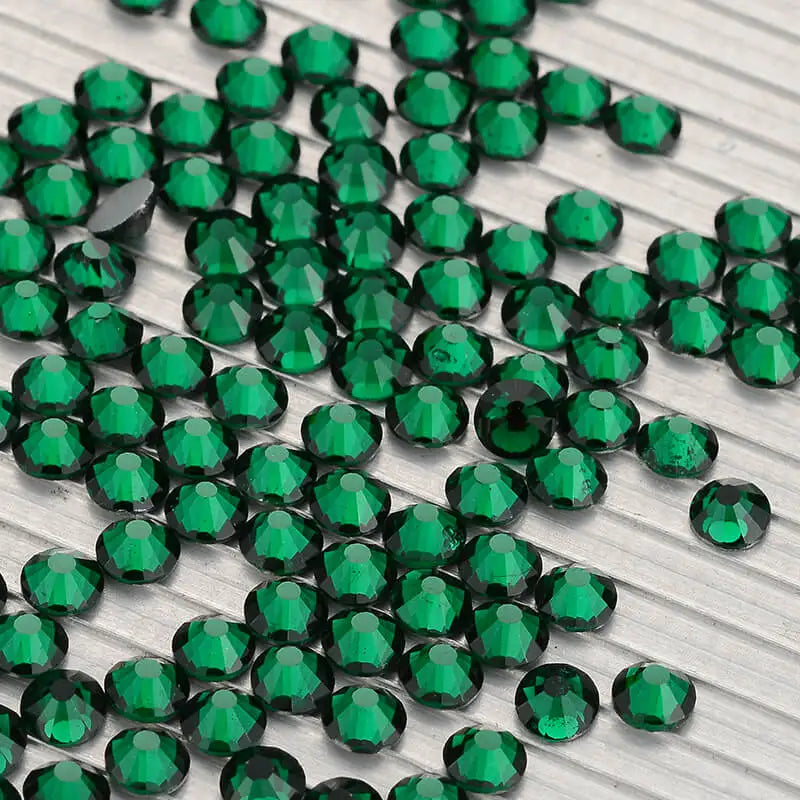 Wholesale High Quality Non Hotfix Rhinestone Diamond Strass Flatback Glass Crystal Rhinestones Bulk for Cloth DIY Crafts