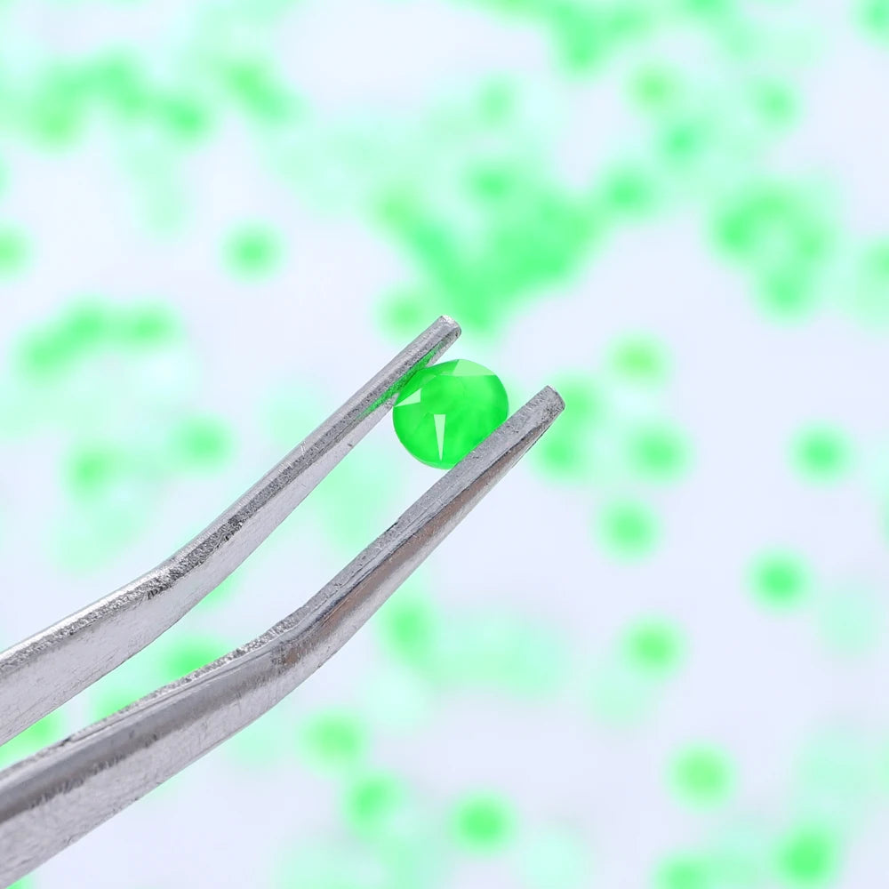 16Cuts Neon Purple Colors Glass Crystal Rhinestone SS10-SS30 8 Big 8 Small Crystal Strass Bling Bling Flatback Grade AAAAAA