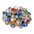 2024 Top Selling Product Popular Design Eco-friendly Materials K9 Glass High Quality Long-lasting Durability Point Back Stones