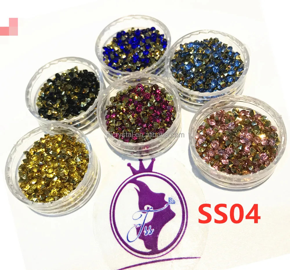 High Quality Bulk Rhinestone Mixed Sparkling Thin Sheets Decorative Rhinestone Crafts