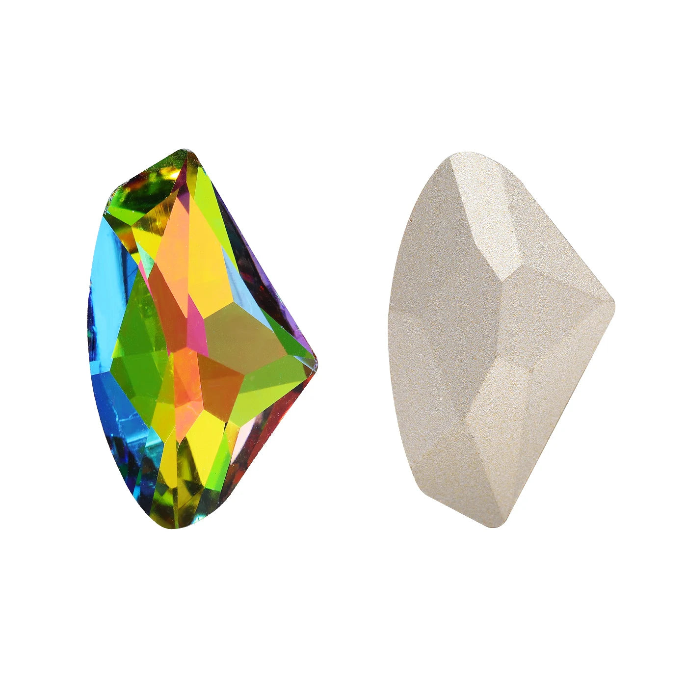 QIYI Factory Direct Wholesale Innovative Design New Arrival Premium Quality Trendy Design K9 Glass Point Back Rhinestone