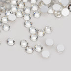 Crystal AB Rhinestones 14400PCS Glass Non Hotfix Flatback Rhinestone Bulk for Nail Art Garment