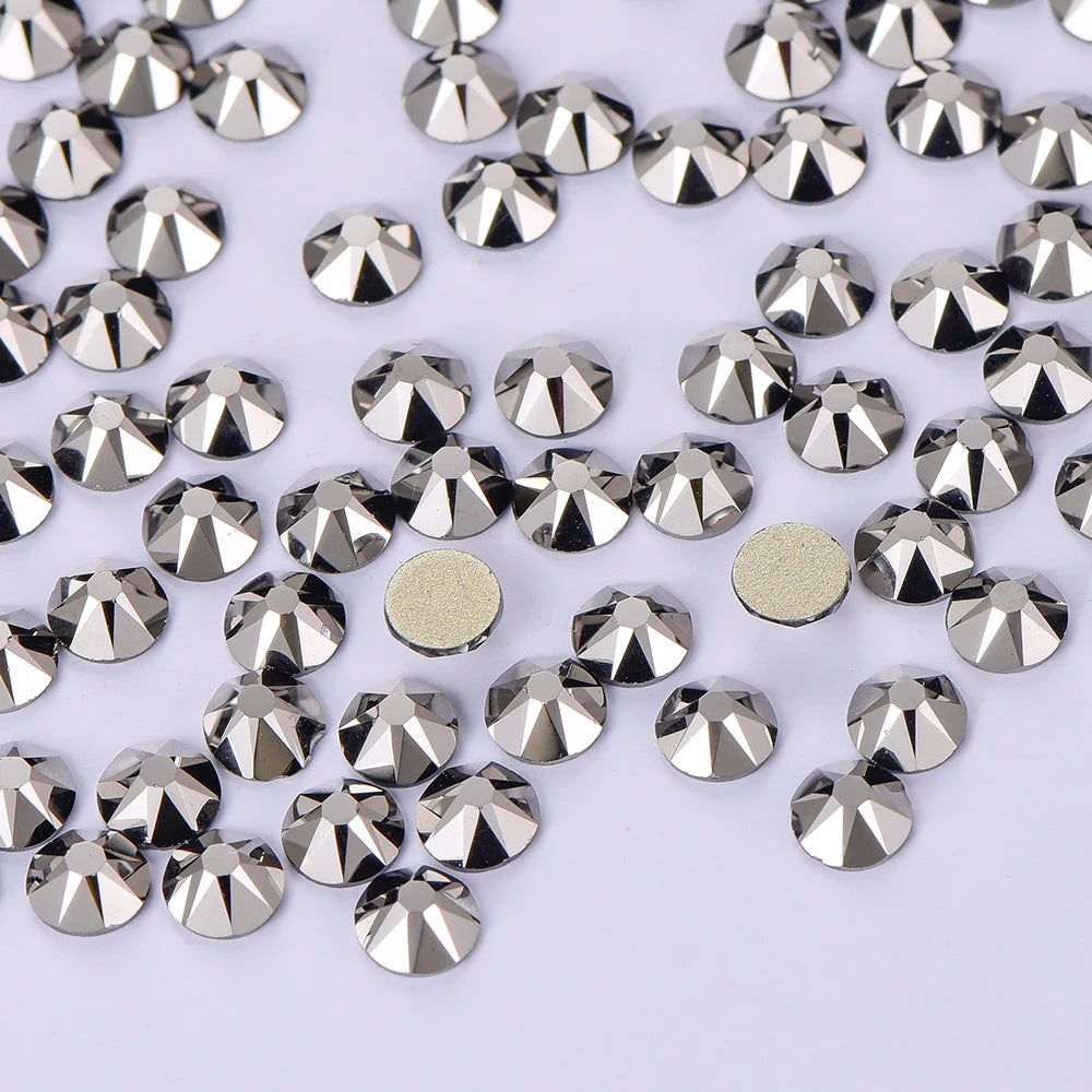Sparkling Nail Art 2088 16 Cut 8 Big 8 Small Facets Glass Non Hot Fix Rhinestone for Rhinestone Shoes Sneaker
