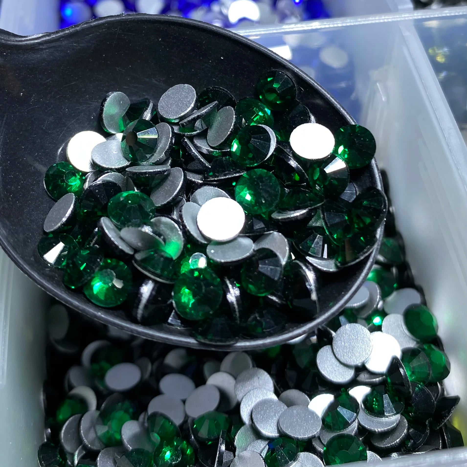 Factory Hot Selling Crystal AB Rhinestones 14400PCS Glass Non Hotfix Flatback Rhinestone Bulk for Nail Art Garment