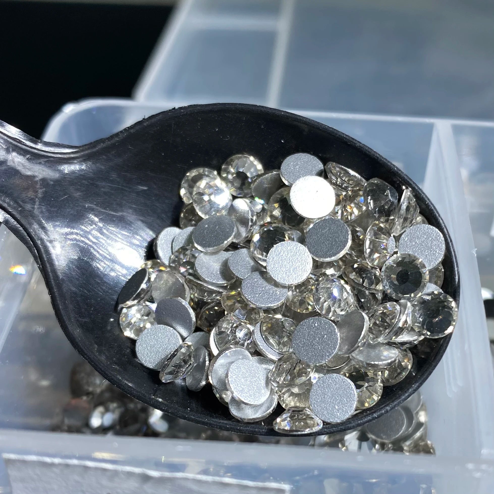 Factory Hot Selling Crystal AB Rhinestones 14400PCS Glass Non Hotfix Flatback Rhinestone Bulk for Nail Art Garment