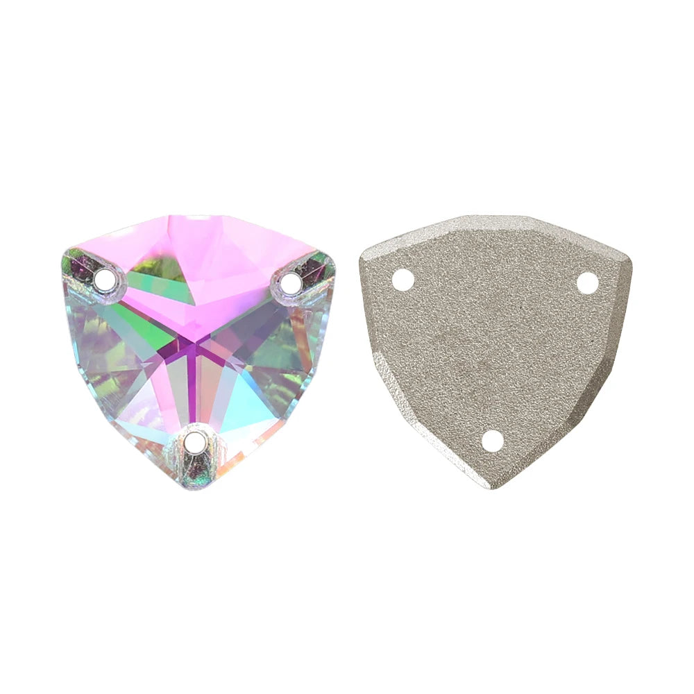 QIYI Brand New Product Explosion 55+ Colors 12*12mm/16*16mm/22*22mm High Quality Glass Sew-On Rhinestones (3272)