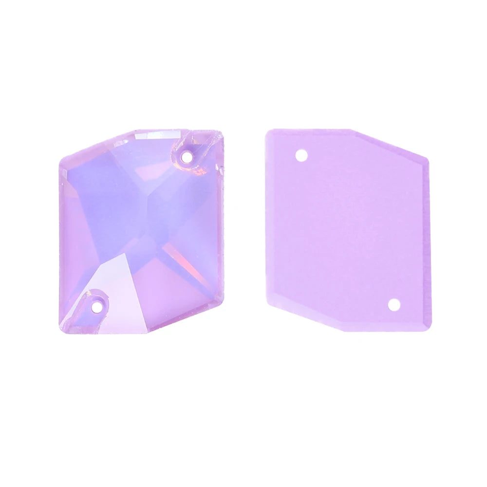 QY Wholesale Cosmic Sewing Crystal Glass Bling Sew-On Rhinestones Flat Back Non Hotfix Stones Bling for Clothing Accessory