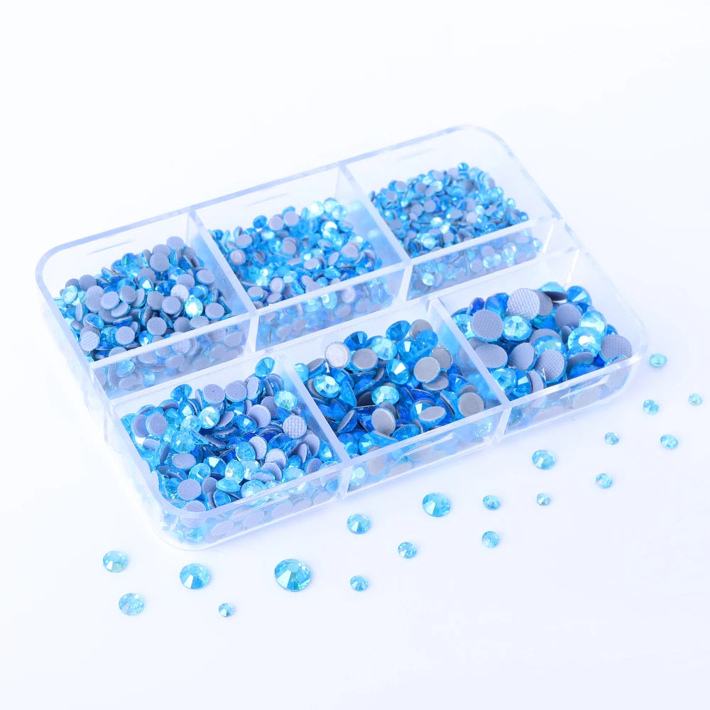 Hot Selling Factory Price Glass Iron on Rhinestone Crystal Rhinestones Hotfix for Stones and Crystals for Clothes