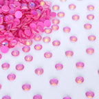 QIYI Hot Sale 3mm 4mm 5mm 6mm Crystal Mocha Opal  Clear Non Hotfix Glass Rhinestones Wholesale Trimmings for Nail Art