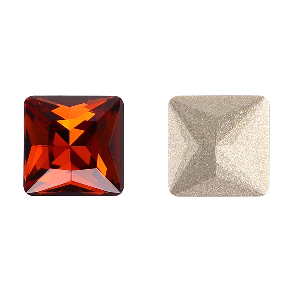 New Arrival Qiyi Brand High Quality Grade AAAAAA K9 Glass Point Back Rhinestone 12 Facets Eco-friendly Materials Factory