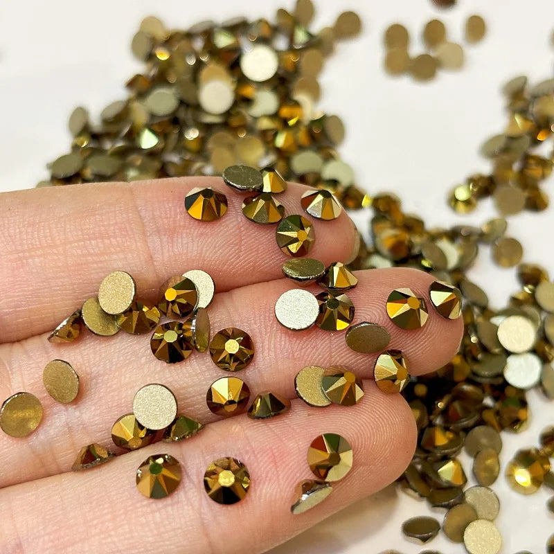 SS20 Flat Back Glass Rhinestone Wholesale Crystal Rhinestone Nail Art DIY Decoration Materials