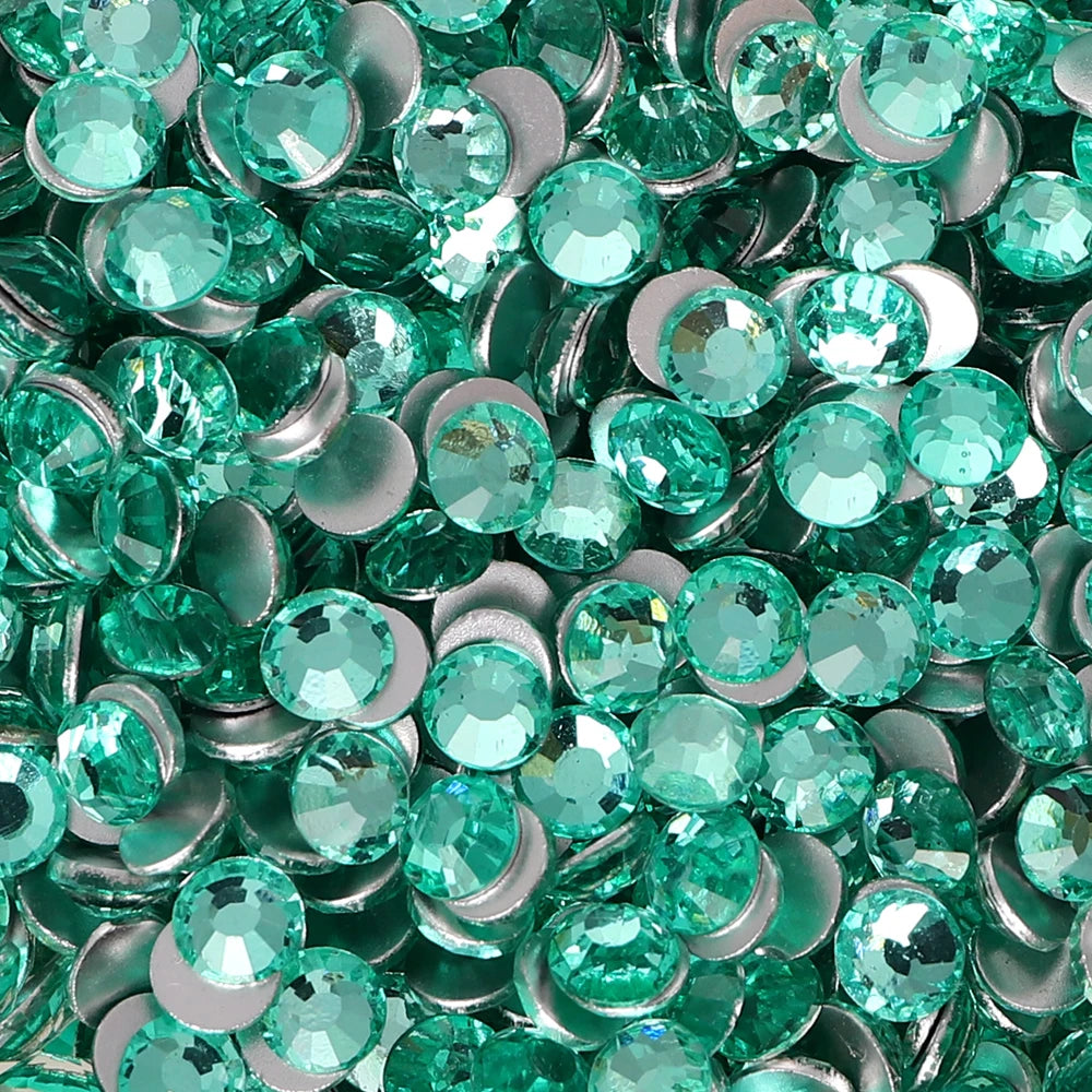 2024 New Design September New 23th Wholesale Rhinestone Non Hotfix Flat Back Crystal Glass  for Clothing