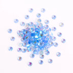 Crystals Nail Art Rhinestone Hot Selling Aurora Colors 1440PCS Rhinestones Flat Back Non Hotfix Glass 1 Bag Rhinestones Custom