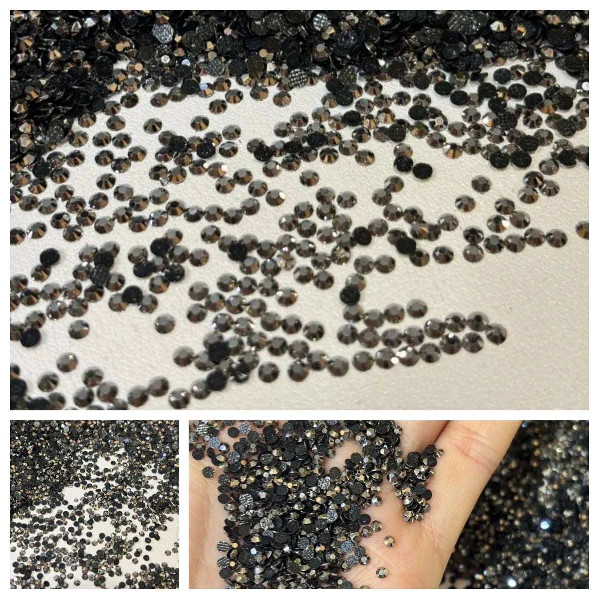 SS8 S10 SS16 Flat Back Resin Rhinestone Wholesale Hot Fix Crystal DIY Decoration & Garments Materials Rhinestone