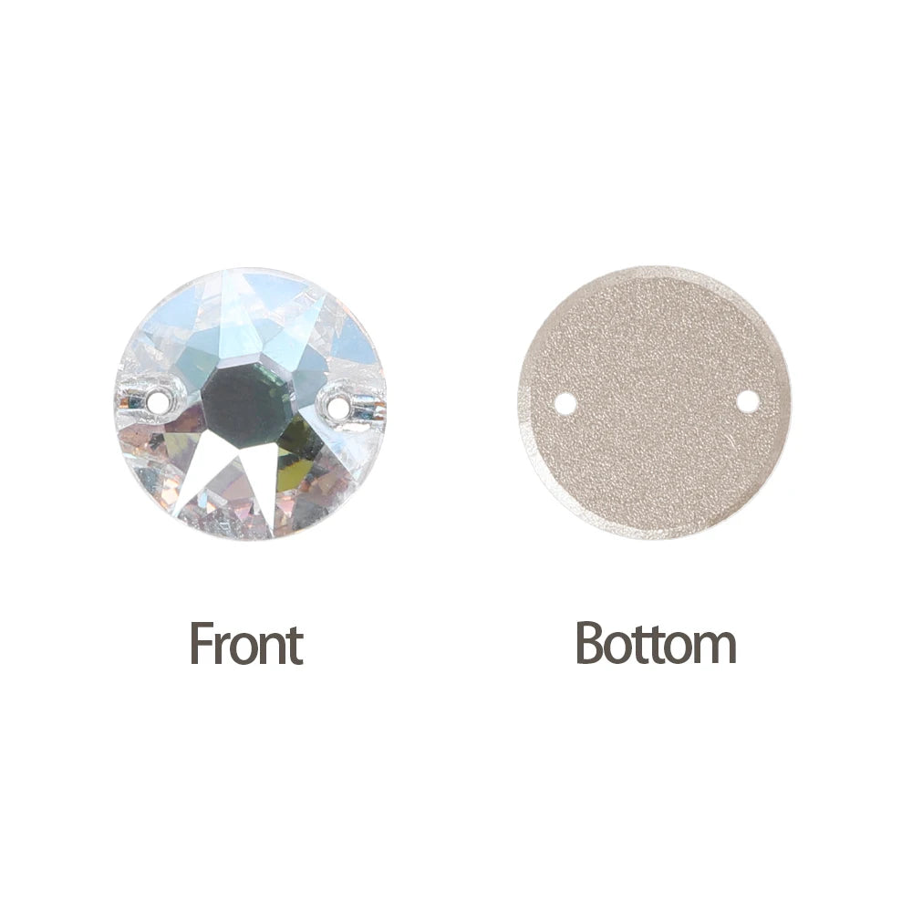 QIYI Factory Direct Wholesale Top Quality Durable Innovative Design Luxury Minimalist Versatile XIRIUS Sew-on Stone for DIY